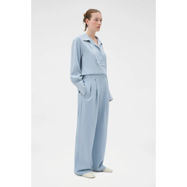 Oroton Pleat Detail Pant - Oroton Pants - Australian Heritage Luxury - Shop at Luxury Shoes 