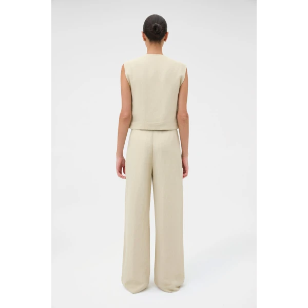 Oroton Pleat Detail Pant - Oroton Pants - Australian Heritage Luxury - Shop at Luxury Shoes 
