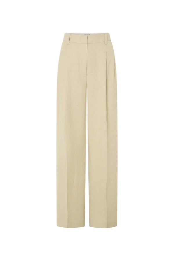 Oroton-Pleat-Detail-Pant-814221_nobg Oroton Pleat Detail Pant - Oroton Pants - Australian Heritage Luxury - Shop at Luxury Shoes