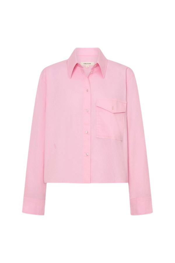 Oroton Pocket Detail Shirt - Oroton Tops - Australian Heritage Luxury - Shop at Luxury Shoes 