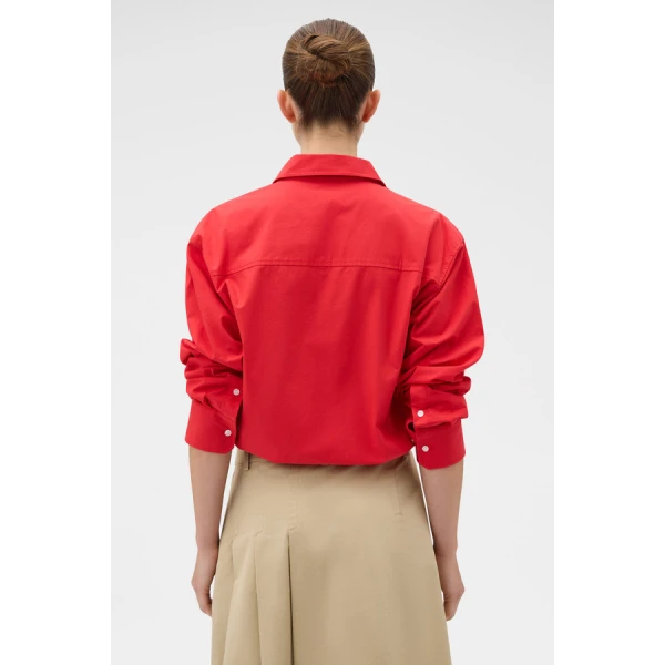 Oroton Poplin Drawstring Shirt - Oroton Tops - Australian Heritage Luxury - Shop at Luxury Shoes 