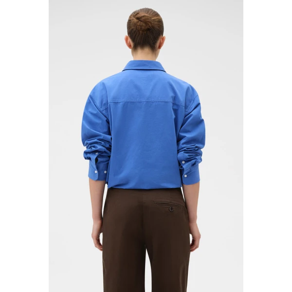 Oroton Poplin Drawstring Shirt - Oroton Tops - Australian Heritage Luxury - Shop at Luxury Shoes 