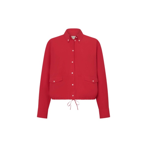 Oroton Poplin Drawstring Shirt - Oroton Tops - Australian Heritage Luxury - Shop at Luxury Shoes 