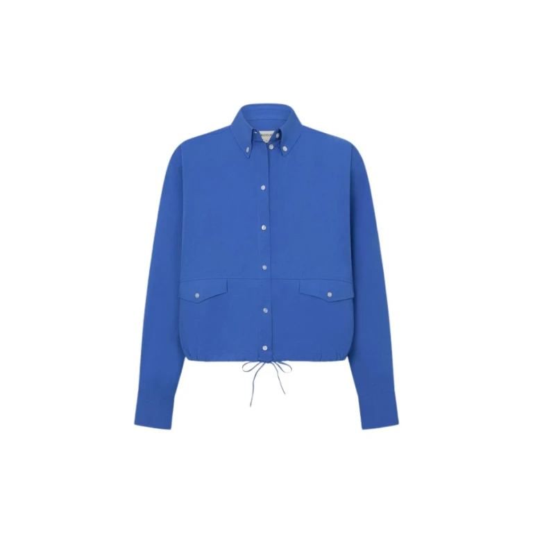 Oroton Poplin Drawstring Shirt - Oroton Tops - Australian Heritage Luxury - Shop at Luxury Shoes 