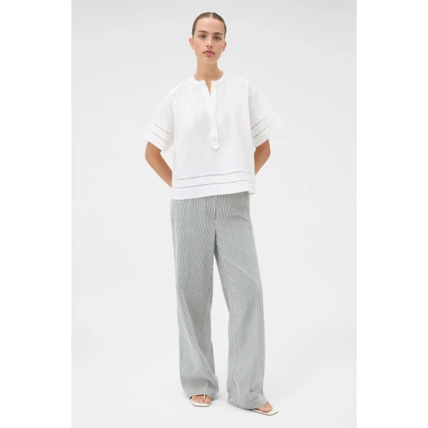 Oroton Railroad Folk Straight Leg Pant - Oroton Pants - Australian Heritage Luxury - Shop at Luxury Shoes 