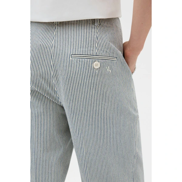 Oroton Railroad Folk Straight Leg Pant - Oroton Pants - Australian Heritage Luxury - Shop at Luxury Shoes 