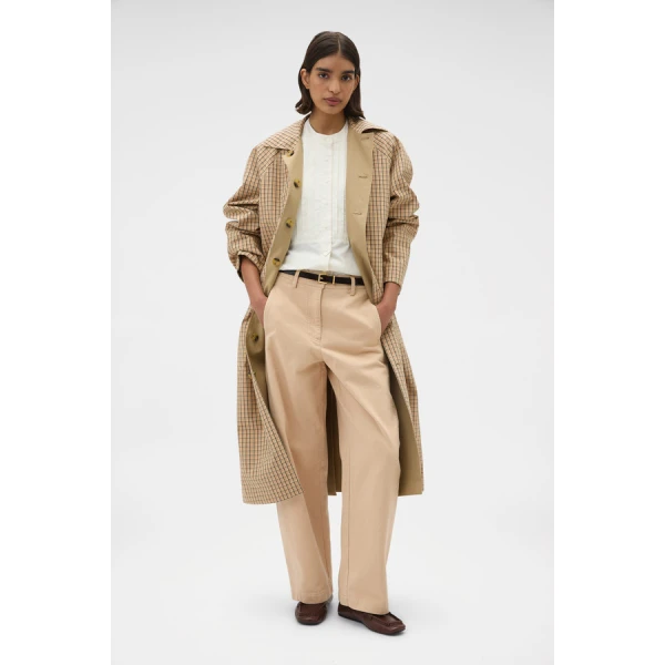 Oroton Reversible Check Mac - Oroton Coats - Australian Heritage Luxury - Shop at Luxury Shoes 