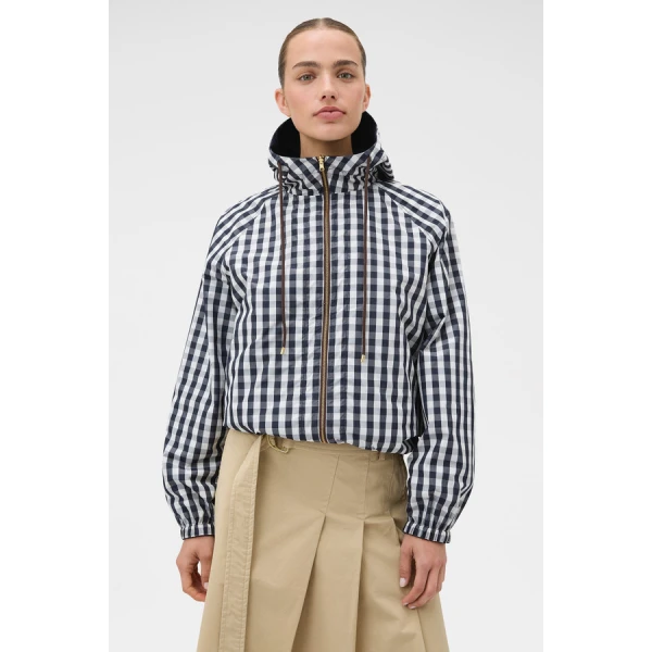 Oroton Reversible Check Windbreaker - Oroton Jackets - Australian Heritage Luxury - Shop at Luxury Shoes 