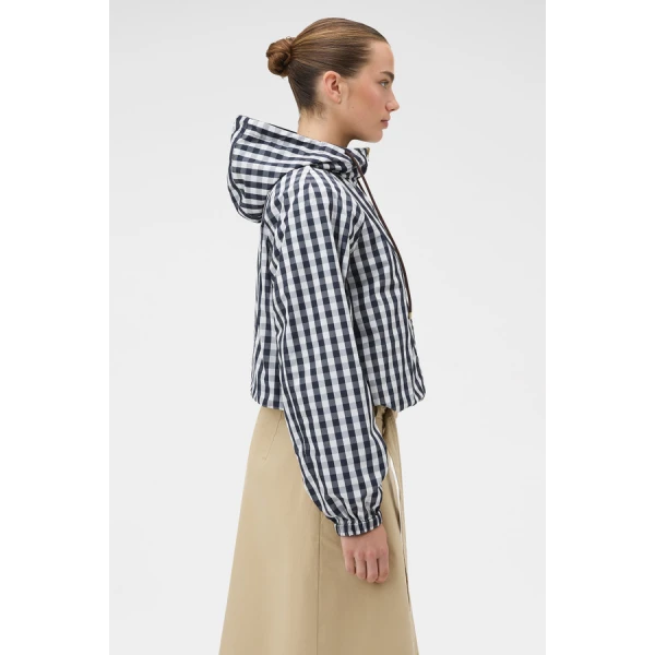 Oroton Reversible Check Windbreaker - Oroton Jackets - Australian Heritage Luxury - Shop at Luxury Shoes 