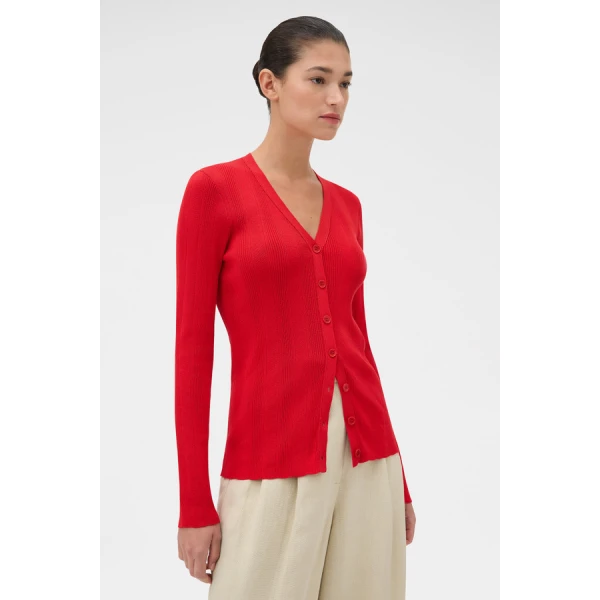 Oroton Ribbed Cardigan - Oroton Knitwear - Australian Heritage Luxury - Shop at Luxury Shoes 