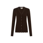 Oroton Ribbed Cardigan - Oroton Knitwear - Australian Heritage Luxury - Shop at Luxury Shoes 
