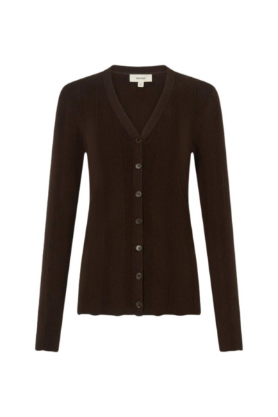 Oroton Ribbed Cardigan - Oroton Knitwear - Australian Heritage Luxury - Shop at Luxury Shoes 