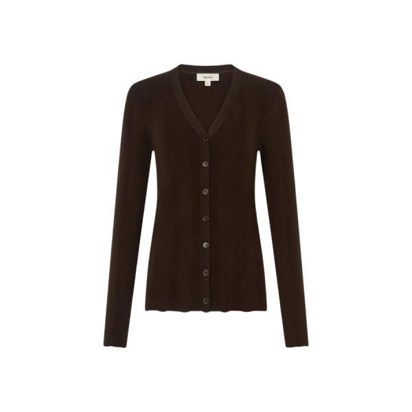 Oroton Ribbed Cardigan - Oroton Knitwear - Australian Heritage Luxury - Shop at Luxury Shoes 