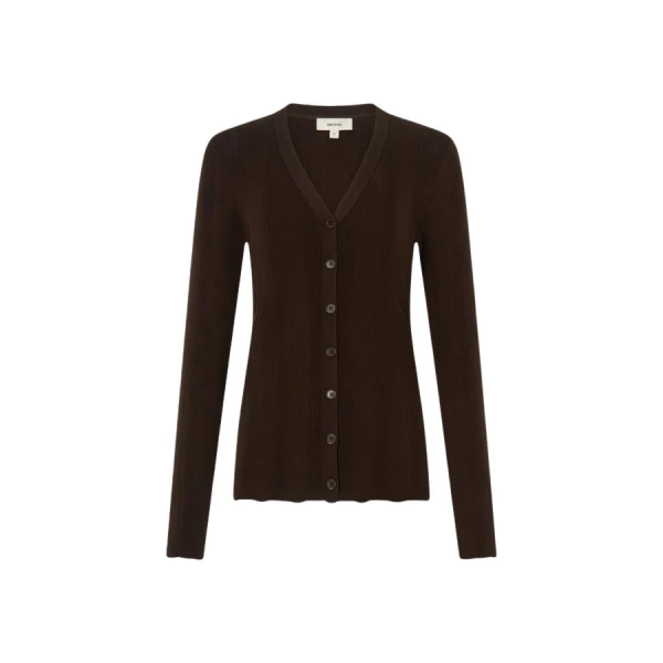 Oroton Ribbed Cardigan - Oroton Knitwear - Australian Heritage Luxury - Shop at Luxury Shoes 