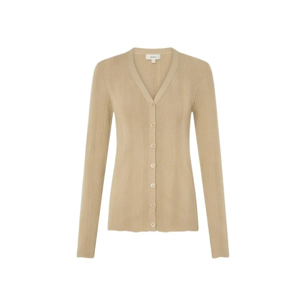 Oroton Ribbed Cardigan - Oroton Knitwear - Australian Heritage Luxury - Shop at Luxury Shoes 