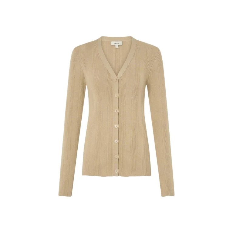 Oroton Ribbed Cardigan - Oroton Knitwear - Australian Heritage Luxury - Shop at Luxury Shoes 