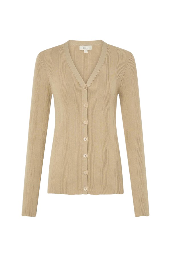 Oroton Ribbed Cardigan