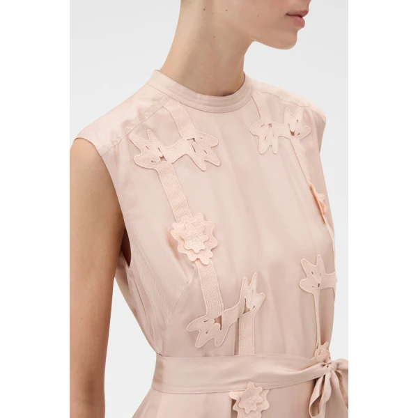 Oroton Ribbon Trim Sheath Dress - Oroton Dresses - Australian Heritage Luxury - Shop at Luxury Shoes 