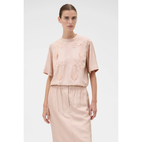 Oroton Ribbon Trim Top - Oroton Tops - Australian Heritage Luxury - Shop at Luxury Shoes 