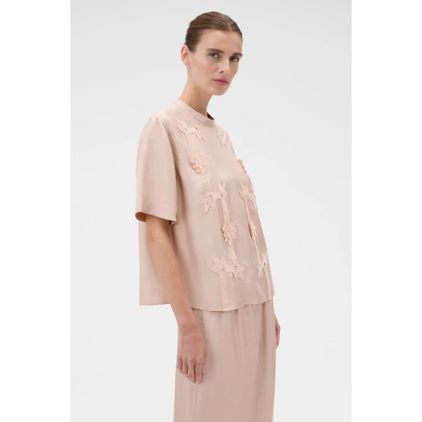 Oroton Ribbon Trim Top - Oroton Tops - Australian Heritage Luxury - Shop at Luxury Shoes 