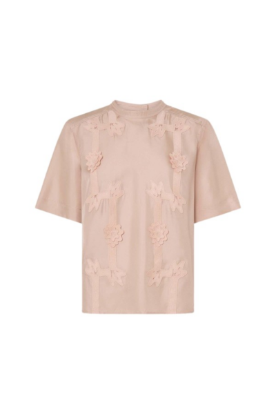 Oroton Ribbon Trim Top - Oroton Tops - Australian Heritage Luxury - Shop at Luxury Shoes 