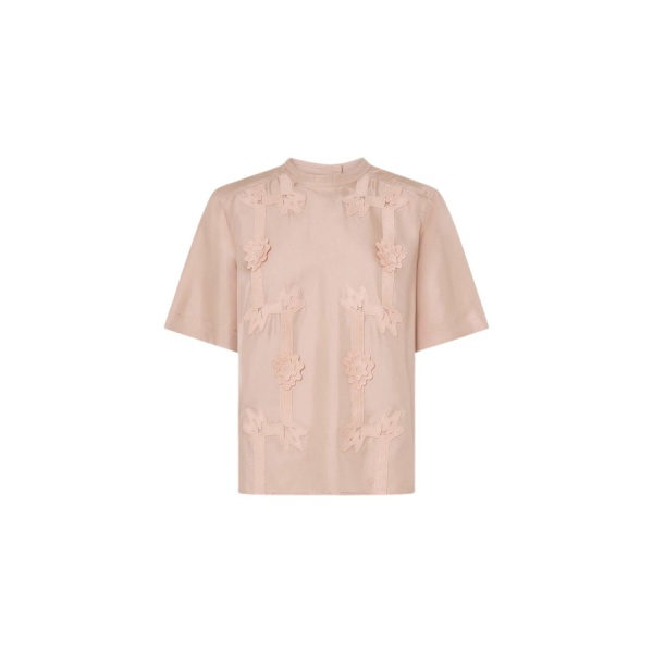 Oroton Ribbon Trim Top - Oroton Tops - Australian Heritage Luxury - Shop at Luxury Shoes 