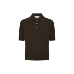 Oroton Short Sleeve Knit Polo - Oroton Tops - Australian Heritage Luxury - Shop at Luxury Shoes 