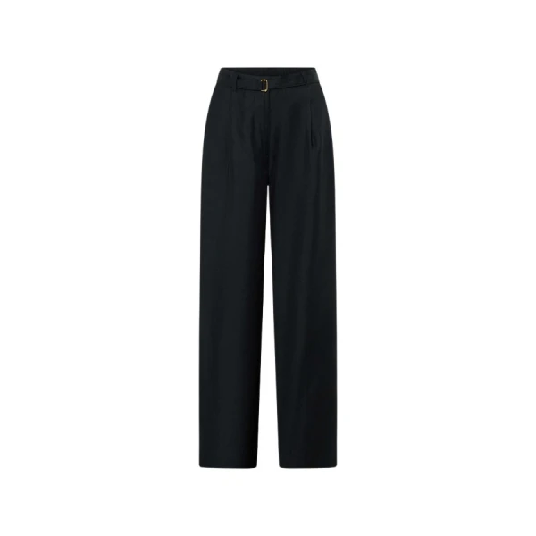 Oroton Silk Belt Detail Pant - Oroton Pants - Australian Heritage Luxury - Shop at Luxury Shoes 