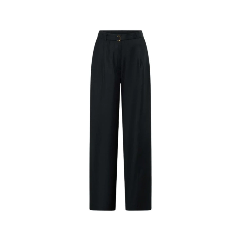 Oroton Silk Belt Detail Pant - Oroton Pants - Australian Heritage Luxury - Shop at Luxury Shoes 