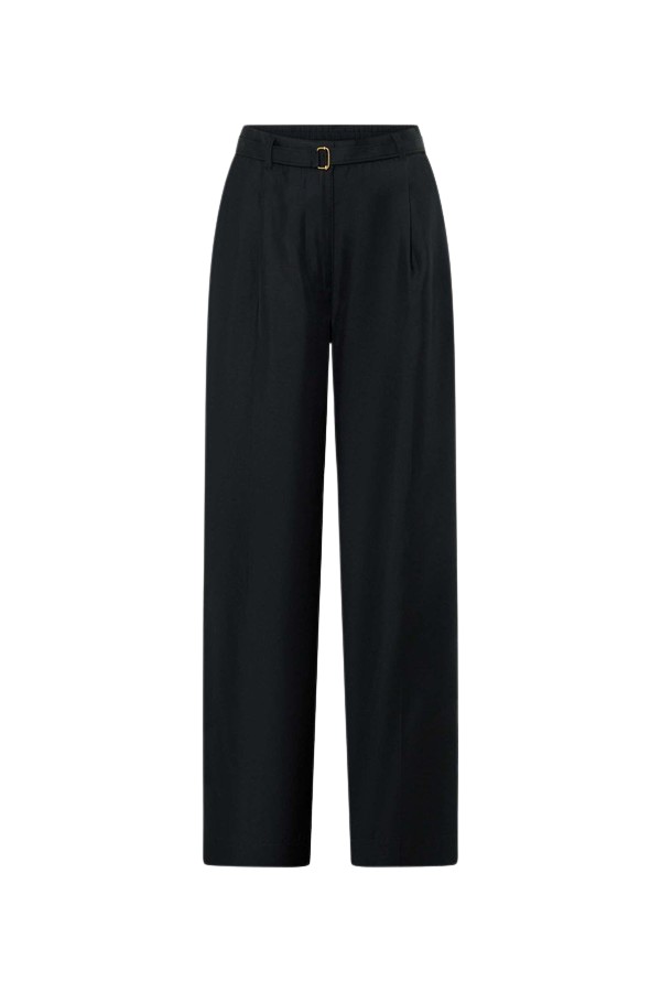 Oroton Silk Belt Detail Pant - Oroton Pants - Australian Heritage Luxury - Shop at Luxury Shoes 