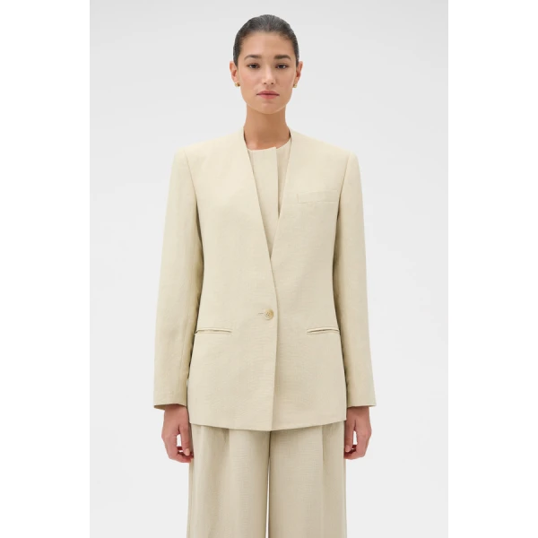 Oroton Single Breasted Blazer - Oroton Jackets - Australian Heritage Luxury - Shop at Luxury Shoes 