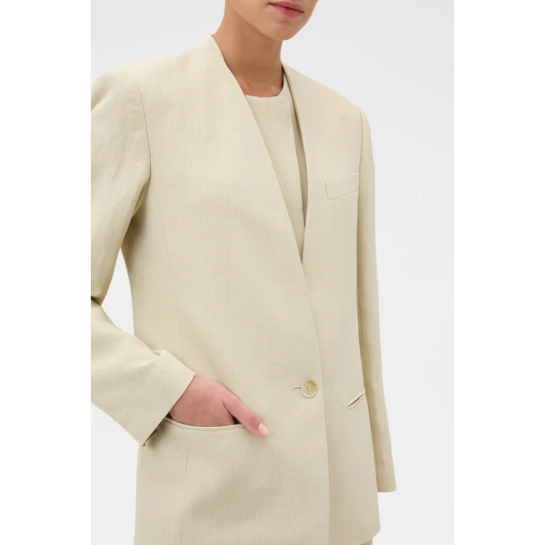 Oroton Single Breasted Blazer - Oroton Jackets - Australian Heritage Luxury - Shop at Luxury Shoes 