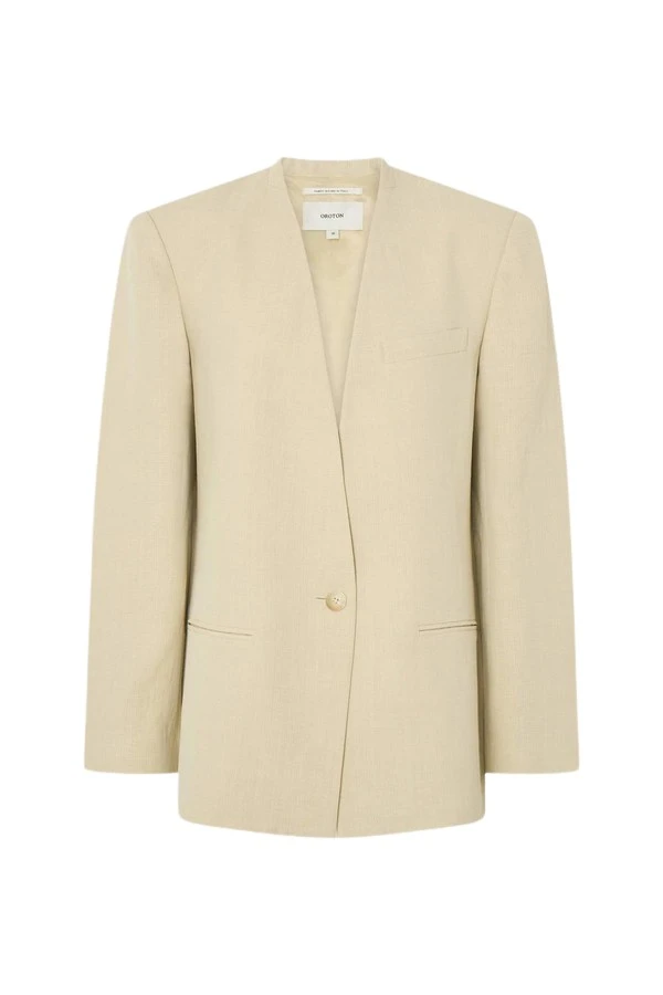Oroton-Single-Breasted-Blazer18624_nobg Oroton Single Breasted Blazer - Oroton Jackets - Australian Heritage Luxury - Shop at Luxury Shoes