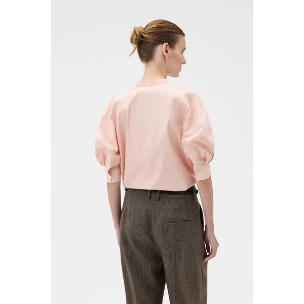 Oroton Sleeve Detail Shirt - Oroton Tops - Australian Heritage Luxury - Shop at Luxury Shoes 