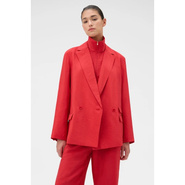 Oroton Soft Double Breasted Blazer - Oroton Jackets - Australian Heritage Luxury - Shop at Luxury Shoes 