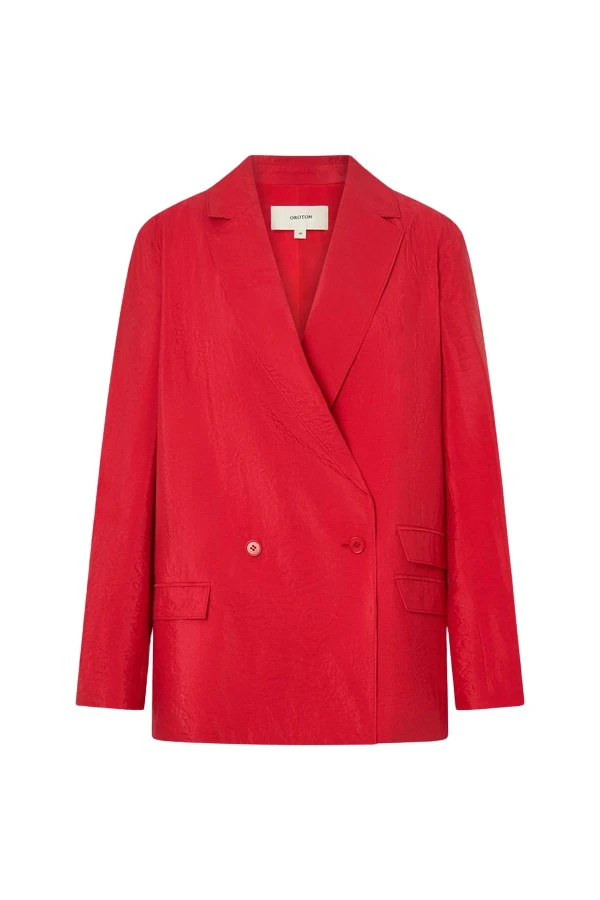 Oroton-Soft-Double-Breasted-Blazer57735_nobg Oroton Soft Double Breasted Blazer - Oroton Jackets - Australian Heritage Luxury - Shop at Luxury Shoes