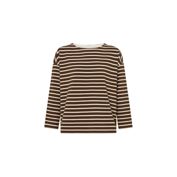 Oroton Stripe Market Tee - Oroton Tops - Australian Heritage Luxury - Shop at Luxury Shoes 
