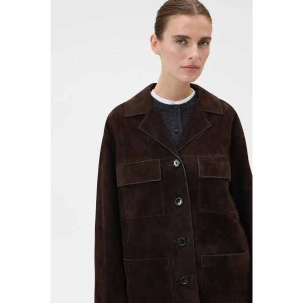 Oroton Suede Jacket - Oroton Jackets - Australian Heritage Luxury - Shop at Luxury Shoes 