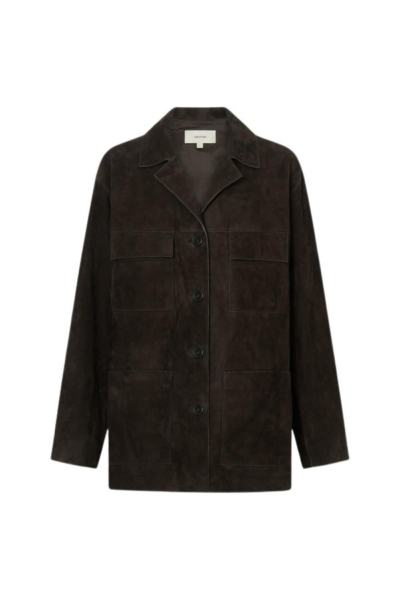 Oroton Suede Jacket - Oroton Jackets - Australian Heritage Luxury - Shop at Luxury Shoes 