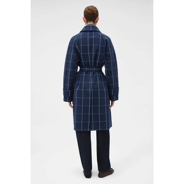 Oroton Sunday Check Mac - Oroton Coats - Australian Heritage Luxury - Shop at Luxury Shoes 