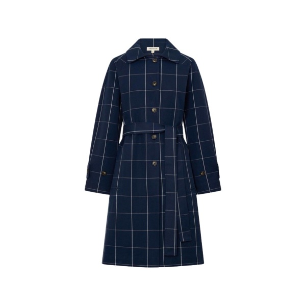 Oroton Sunday Check Mac - Oroton Coats - Australian Heritage Luxury - Shop at Luxury Shoes 