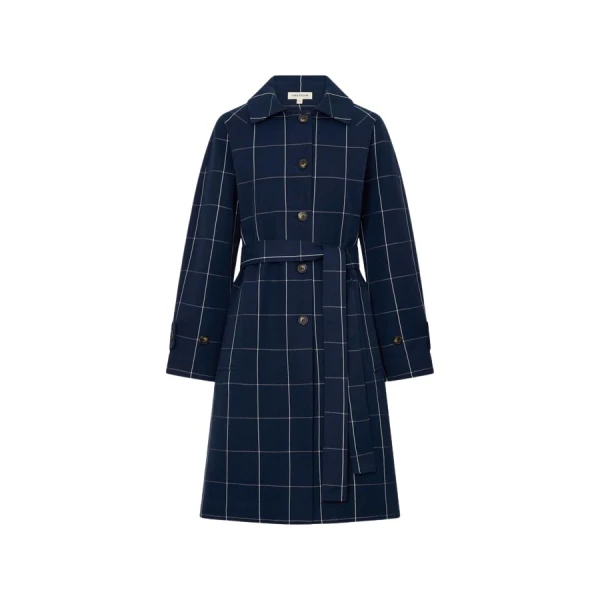 Oroton Sunday Check Mac - Oroton Coats - Australian Heritage Luxury - Shop at Luxury Shoes 