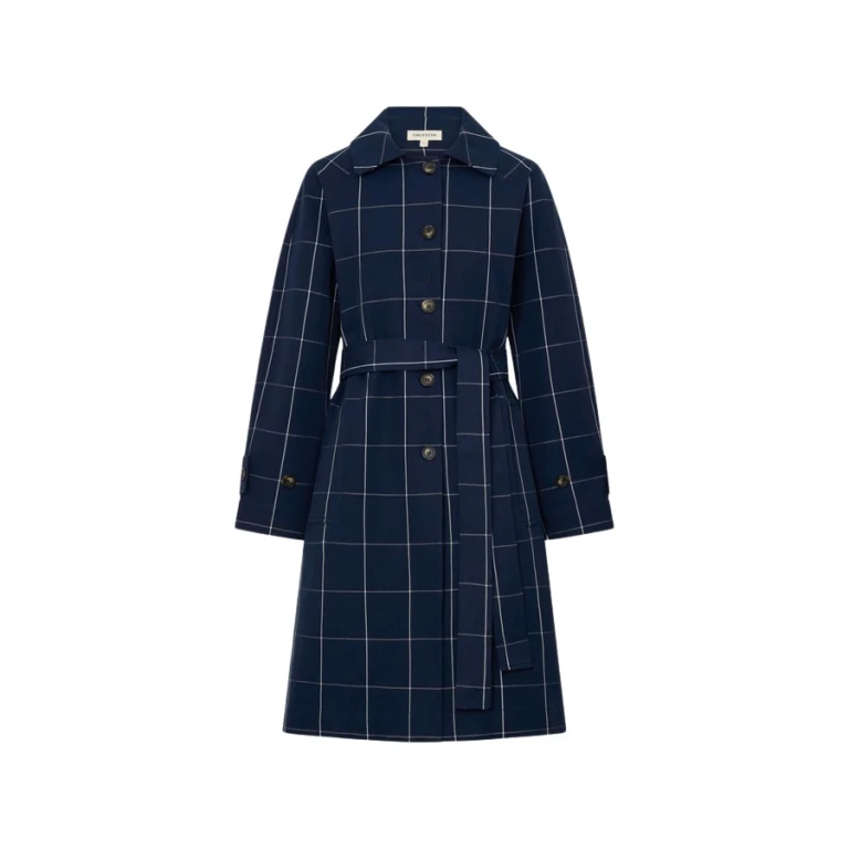 Oroton Sunday Check Mac - Oroton Coats - Australian Heritage Luxury - Shop at Luxury Shoes 