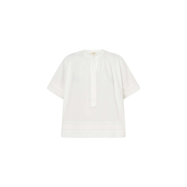 Oroton Trim Detail Smock - Oroton Tops - Australian Heritage Luxury - Shop at Luxury Shoes 