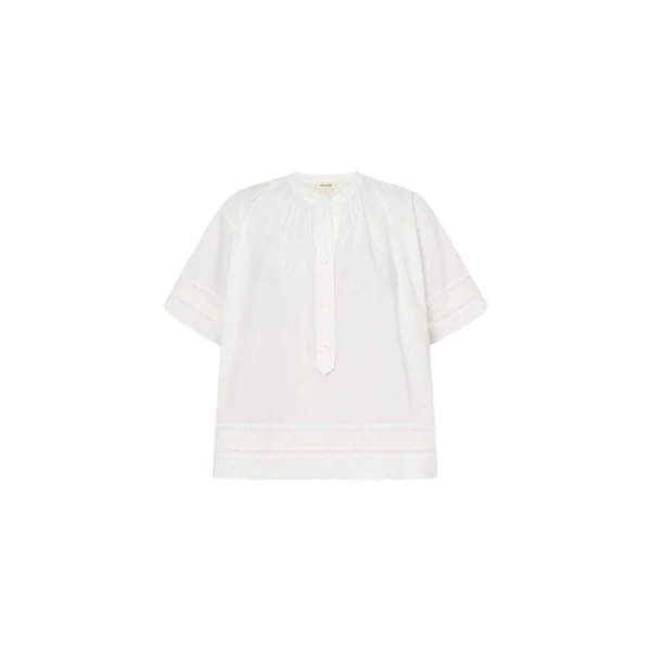 Oroton Trim Detail Smock - Oroton Tops - Australian Heritage Luxury - Shop at Luxury Shoes 