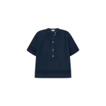 Oroton Trim Detail Smock - Oroton Tops - Australian Heritage Luxury - Shop at Luxury Shoes 