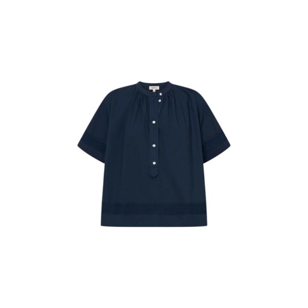 Oroton Trim Detail Smock - Oroton Tops - Australian Heritage Luxury - Shop at Luxury Shoes 
