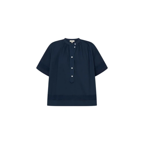 Oroton Trim Detail Smock - Oroton Tops - Australian Heritage Luxury - Shop at Luxury Shoes 