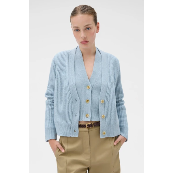 Oroton V-Neckline Cardigan - Oroton Knitwear - Australian Heritage Luxury - Shop at Luxury Shoes 