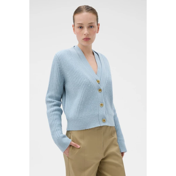 Oroton V-Neckline Cardigan - Oroton Knitwear - Australian Heritage Luxury - Shop at Luxury Shoes 